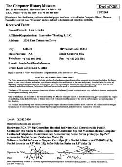 38 CHM Deed Letter